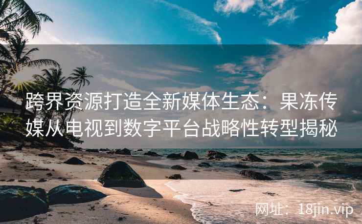 跨界资源打造全新媒体生态：果冻传媒从电视到数字平台战略性转型揭秘