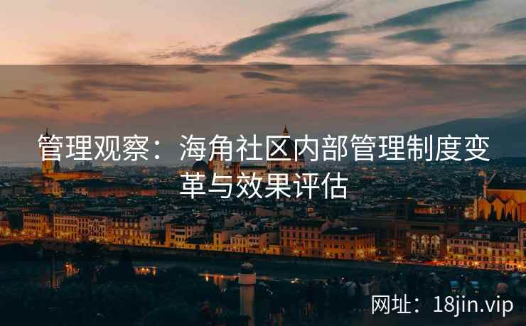 管理观察：海角社区内部管理制度变革与效果评估