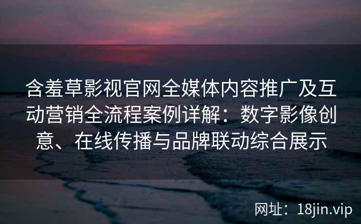 含羞草影视官网全媒体内容推广及互动营销全流程案例详解：数字影像创意、在线传播与品牌联动综合展示